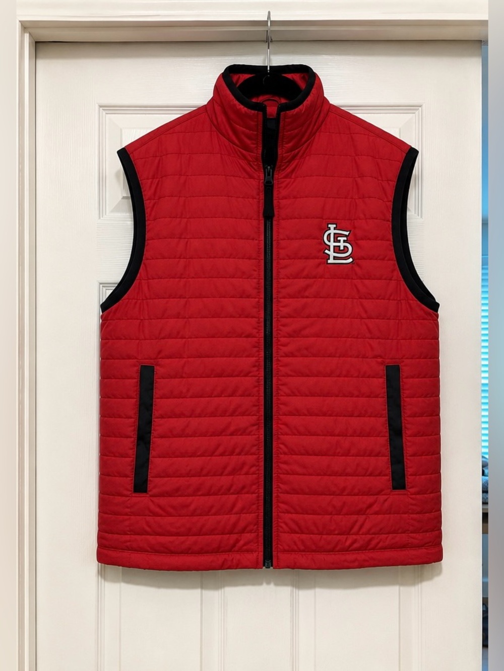 St. Louis Cardinals Red Quilted Puffer Vest
